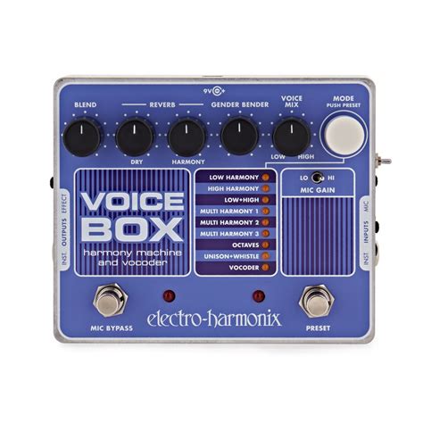 Electro Harmonix Voice Box vocal harmony/vocoder 